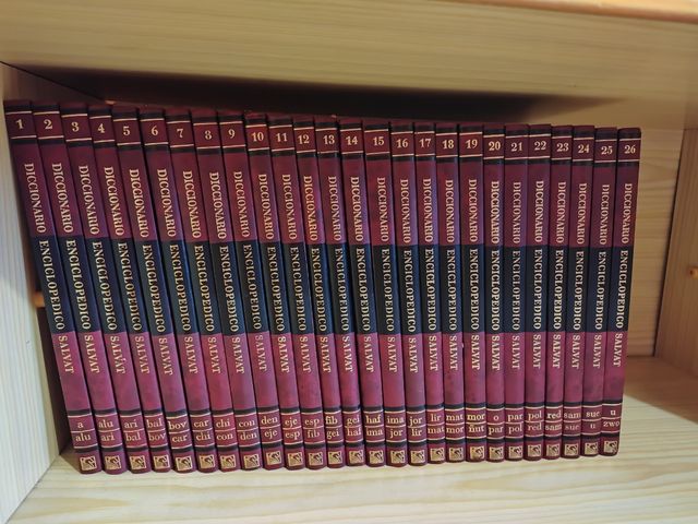 Enciclopedia salvat 26 libros