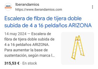 Escalera fibra 