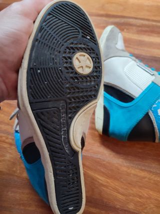 Botines 41 piel con cuña