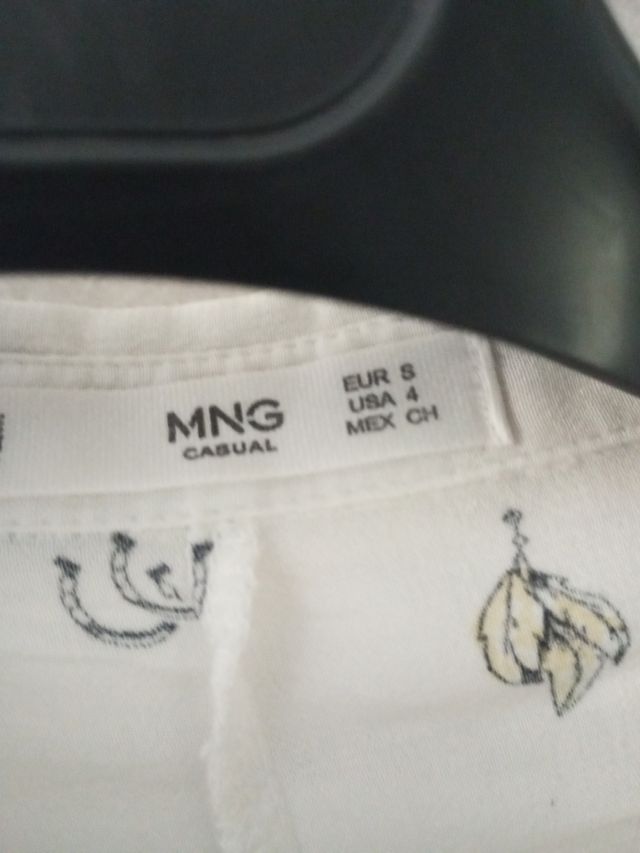 Camicia a mezze maniche con cactus