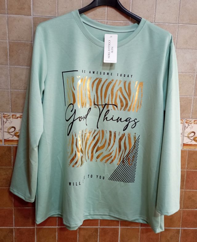 Camiseta talla grande 52