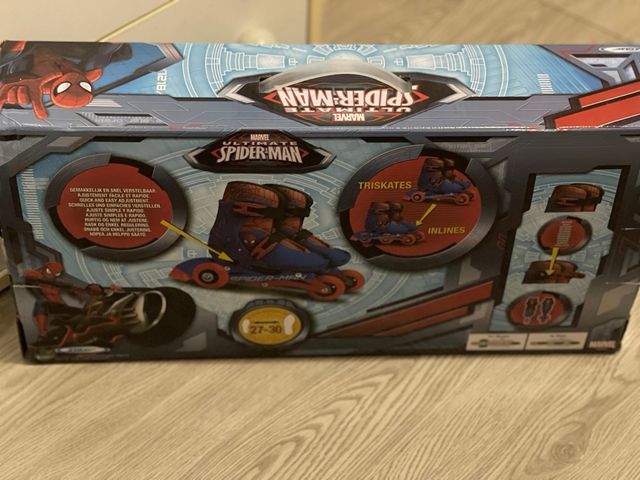 Patines spider man marvel talla 27 a 30