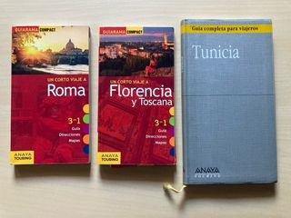 Guías viajes ROMA FLORENCIA TUNEZ