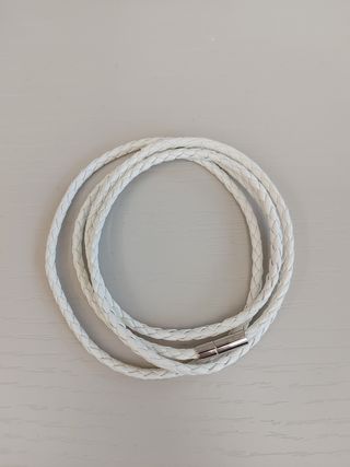 Braccialetto uomo bianco