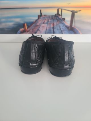 Bailarinas acolchadas charol