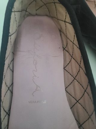 Bailarinas acolchadas charol