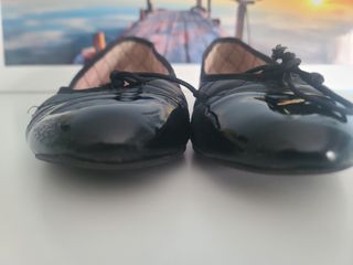 Bailarinas acolchadas charol