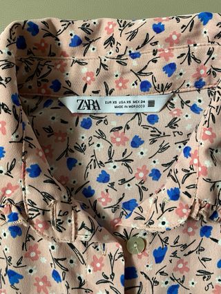 Zara blusa mujer talla Xs