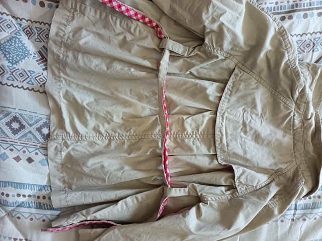 Gabardina niña talla 3-4 hm