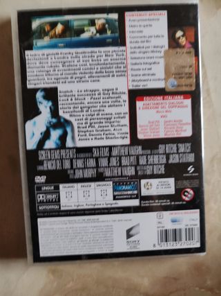 Snatch lo strappo, film DVD