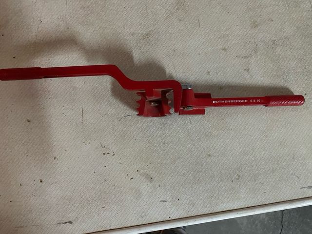 Doblador de tubos de cobre