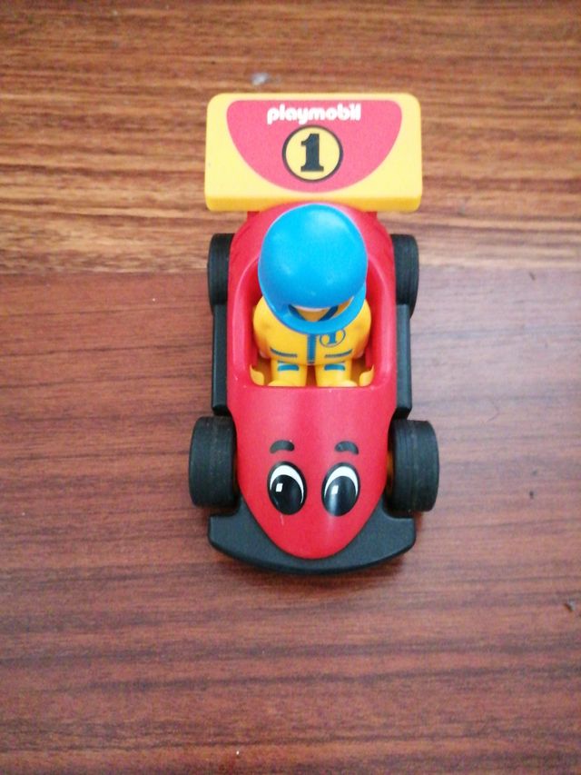 Playmobil piloto formula 1
