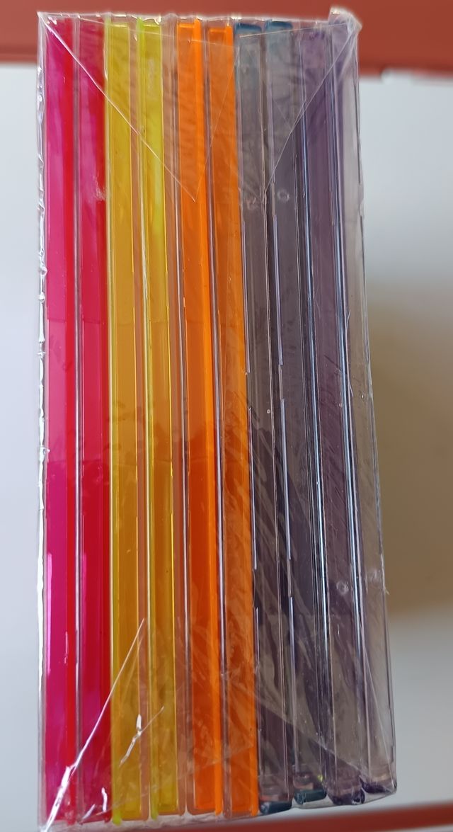 ESTUCHES CD PARA GUARDAR CD, DVD. 10 unidades. 