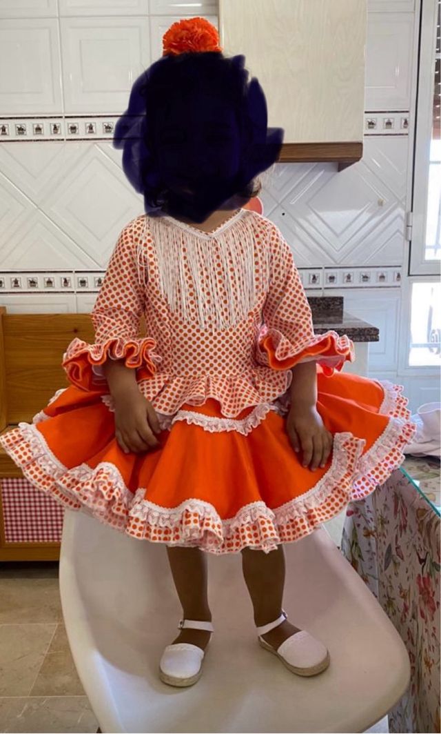 Vestido gitana niña