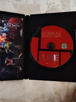 DVD GORILLAZ DEMON DAYS LIVE