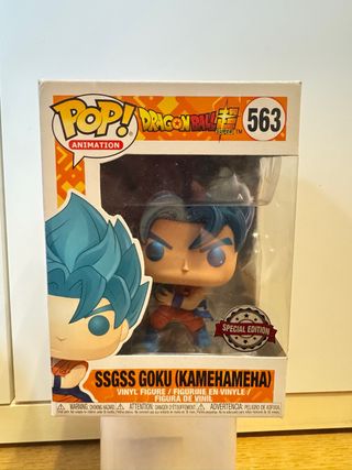 Funko pop dragon ball ssgss goku kamehameha 563