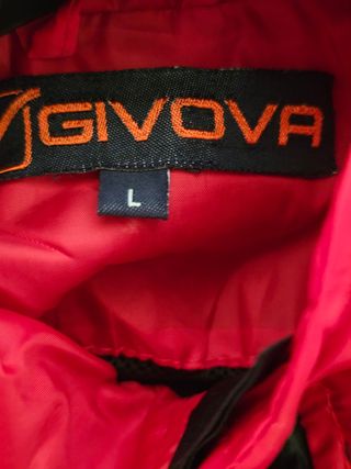 Lotto Givova calcio: kway e pinocchietto