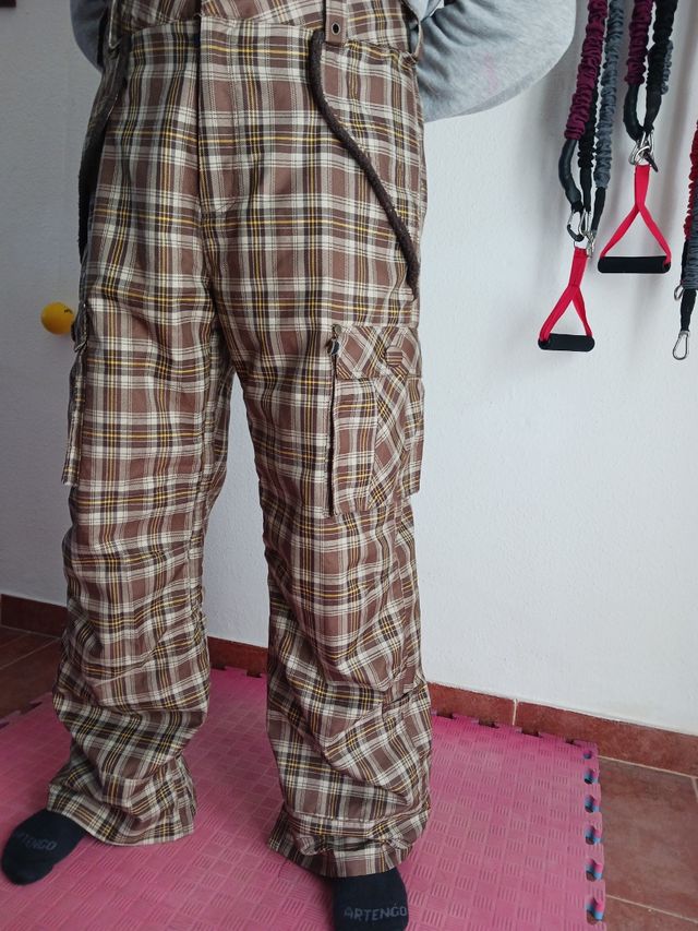 Pantalón cuadros para nieve Analog