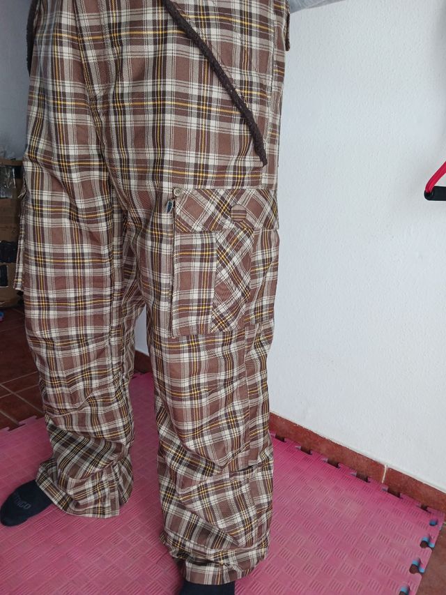 Pantalón cuadros para nieve Analog