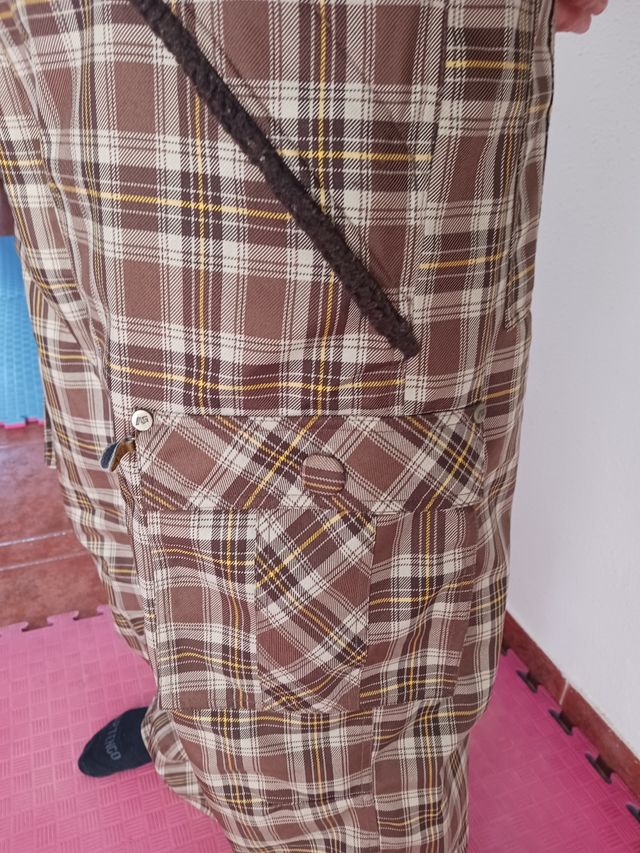 Pantalón cuadros para nieve Analog