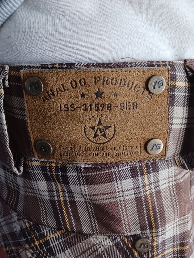 Pantalón cuadros para nieve Analog