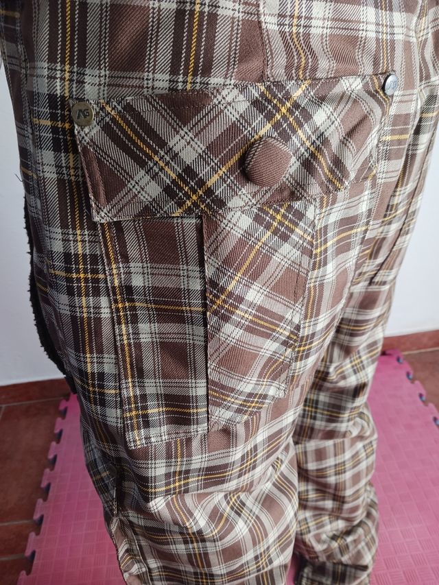 Pantalón cuadros para nieve Analog