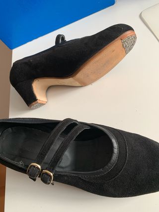 Zapatos flamenca negros