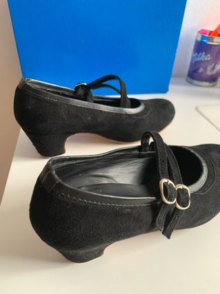 Zapatos flamenca negros