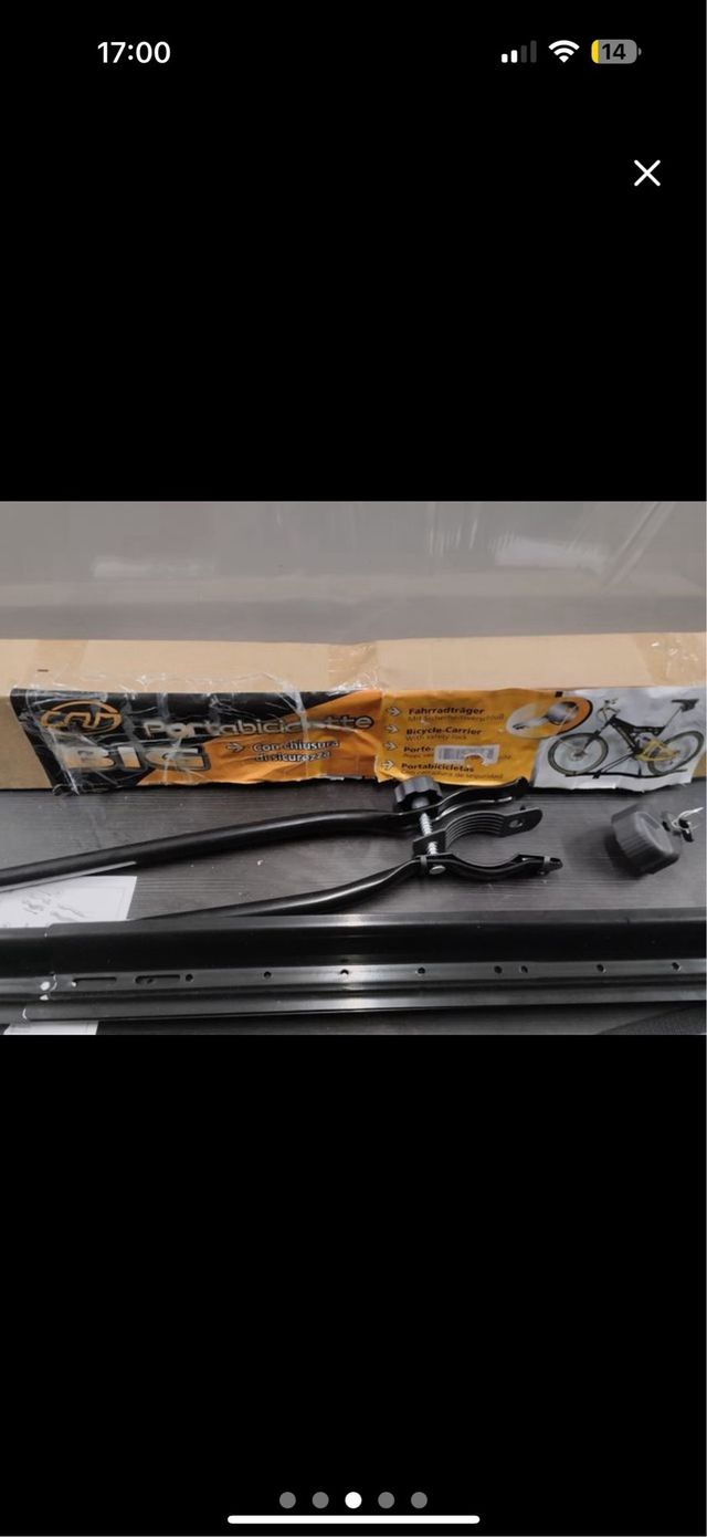 Porta bicicletas para baca