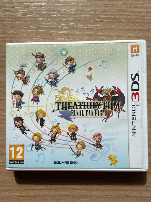 Final Fantasy Theatrhythm 3DS juego Nintendo
