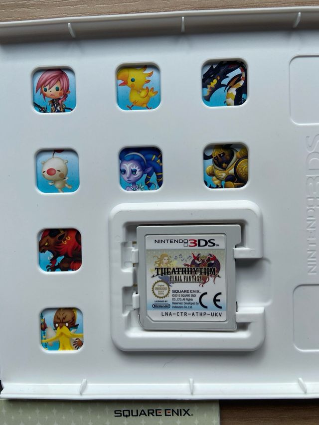 Final Fantasy Theatrhythm 3DS juego Nintendo