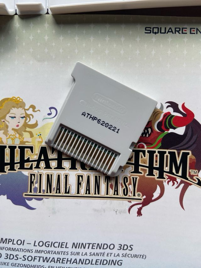 Final Fantasy Theatrhythm 3DS juego Nintendo