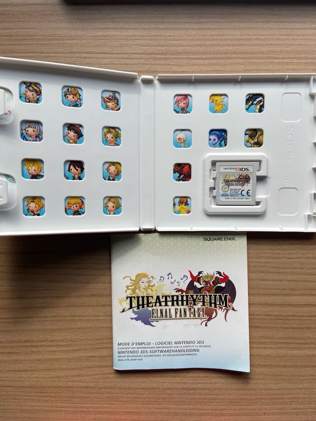 Final Fantasy Theatrhythm 3DS juego Nintendo