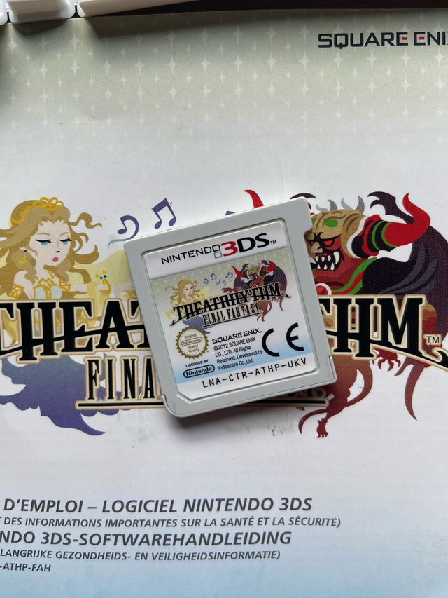 Final Fantasy Theatrhythm 3DS juego Nintendo