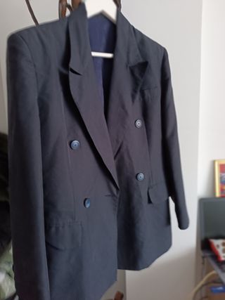 Américana azul marino el corte ingles 