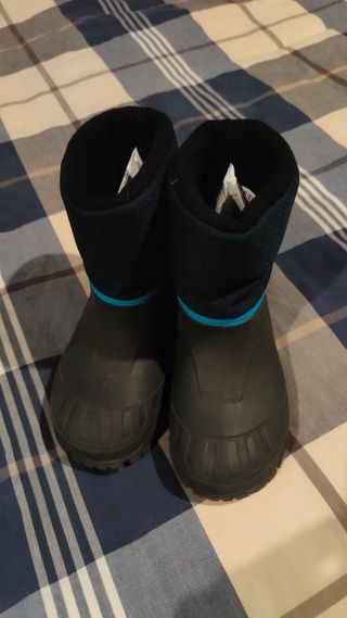 Bota nieve impermeable niños 28-29