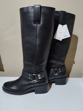 Botas piel mango 38