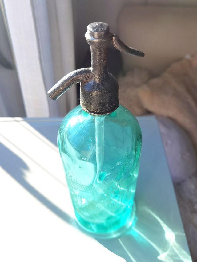 Antigua Botella de Coleccionismo. Sifón Francés.