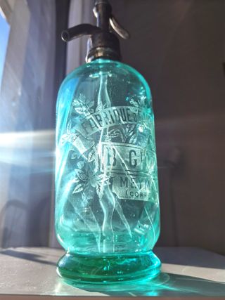 Antigua Botella de Coleccionismo. Sifón Francés.