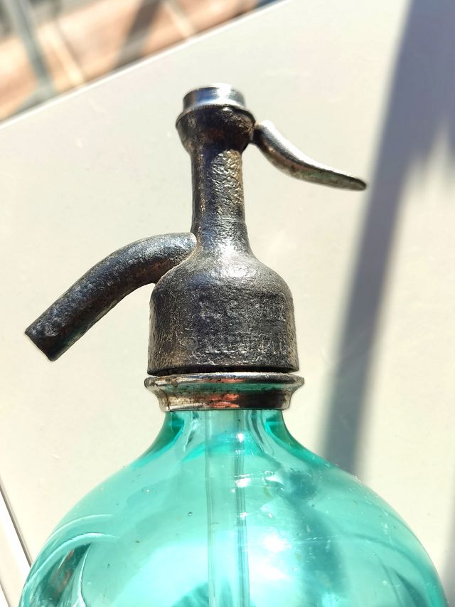 Antigua Botella de Coleccionismo. Sifón Francés.
