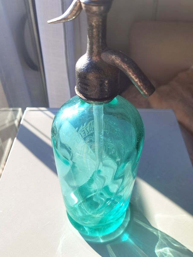 Antigua Botella de Coleccionismo. Sifón Francés.