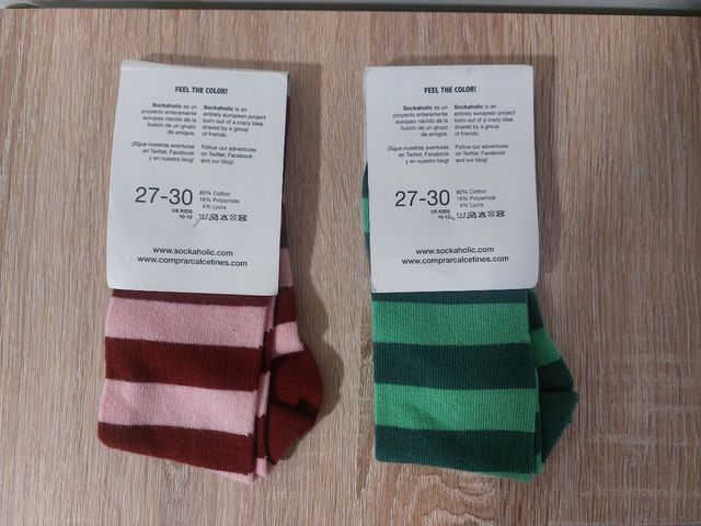 T.27-30 calcetines pack 2