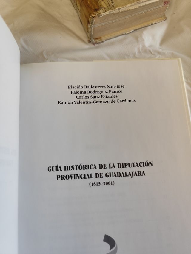 Guía histórica diputación Guadalajara 