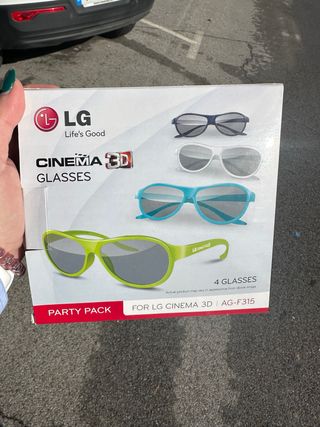 Gafas 3d TV LG