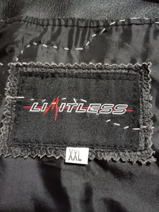 Chaleco de cuero hombre de la talla XXL 