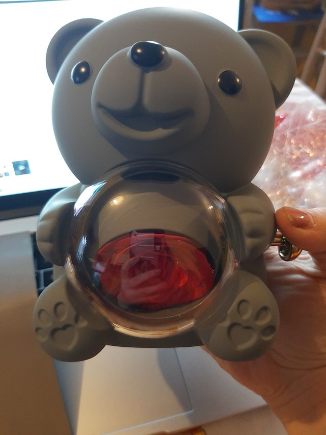 Cofanetto regalo con orso . 