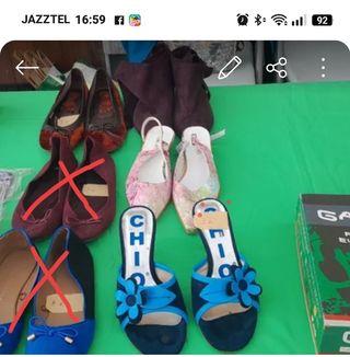 Sandalias , botines y parisinas