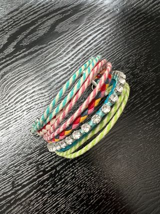 Pulseras de colores