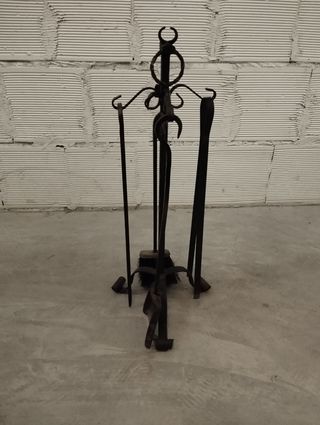 Set per Camino Vintage con utensili