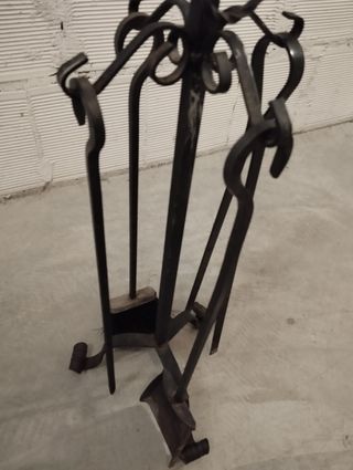 Set per Camino Vintage con utensili